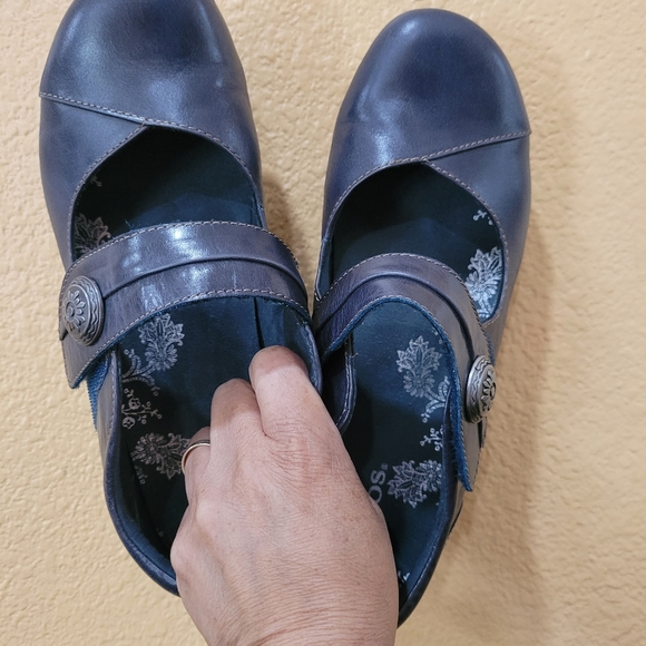 Taos majesty  leather shoes teal - Picture 3 of 10